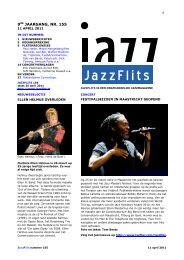 9de JAARGANG, NR. 155 - JazzFlits