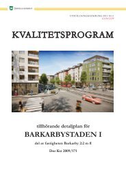 07 10 Barkarbystaden 1 Kvalitetsprogram.pdf - Järfälla