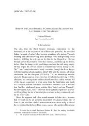 JGRChJ 4 (2007) 32-54 - Journal of Greco-Roman Christianity and ...
