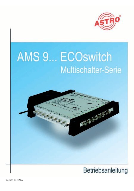 AMS 9... Ecoswitch - Astro
