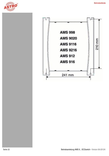 AMS 9... Ecoswitch - Astro