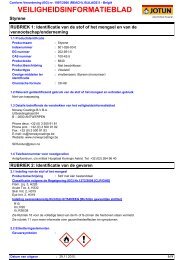 veiligheidsinformatieblad - Jotun