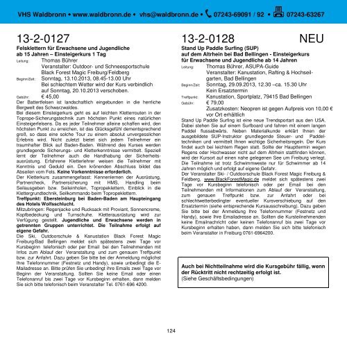 Broschüre 2. Semester 2013 als pdf-Dok. - Volkshochschule Karlsbad