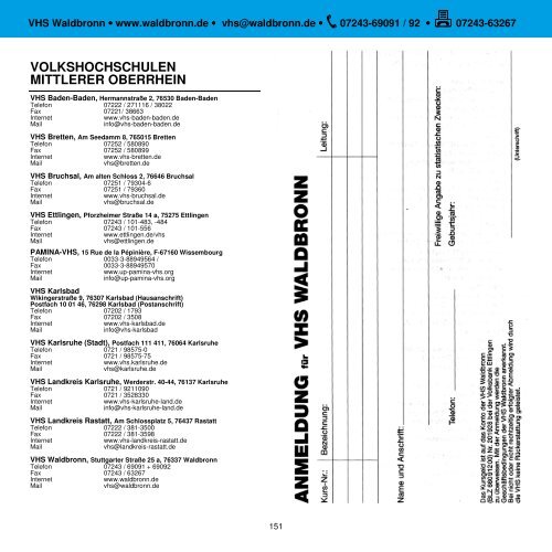 Broschüre 2. Semester 2013 als pdf-Dok. - Volkshochschule Karlsbad