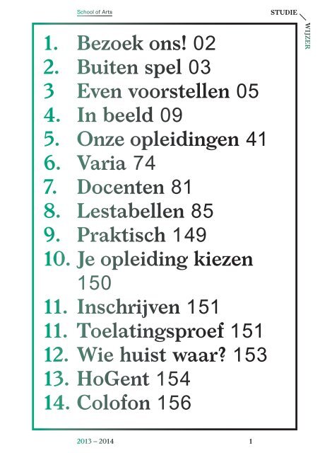 Studiewijzer 2013-2014 (.pdf) - KASK