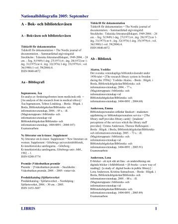 September - Kungliga biblioteket