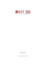 Blade Manual - KEF