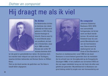 Dichter en componist - Kerk in Actie