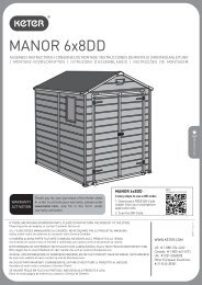 MANOR 6x8DD - Keter