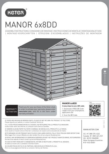 MANOR 6x8DD - Keter