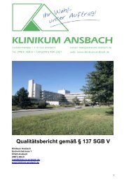 2004 - Klinikum Ansbach