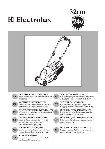 OM, Flymo, RC320, 96431008600, 2003-06, Lawn Mower, NL - Klippo