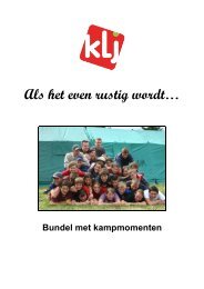 Bundel Kampmomenten layout - KLJ.be