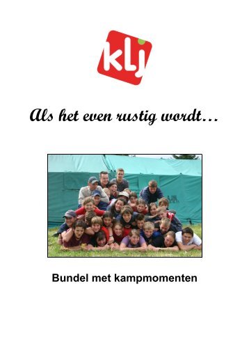 Bundel Kampmomenten layout - KLJ.be