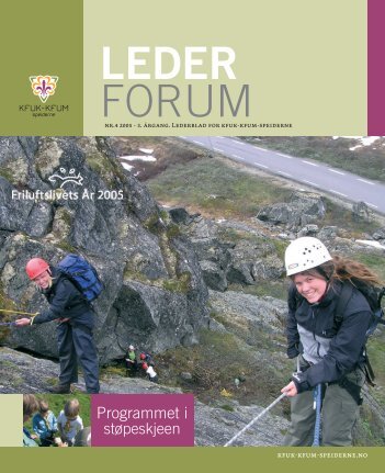 Lederforum nr. 4 2005 - KFUK-KFUM-speiderne