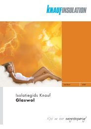 Isolatiegids Knauf Glaswol