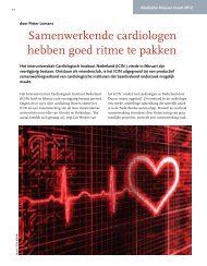 Samenwerkende cardiologen hebben goed ritme te pakken - KNAW