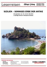 Leserreisen - Cannstatter Zeitung ONLINE