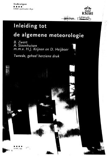 Inleiding tot de algemene meteorologie (KNMI publicatie 184a)