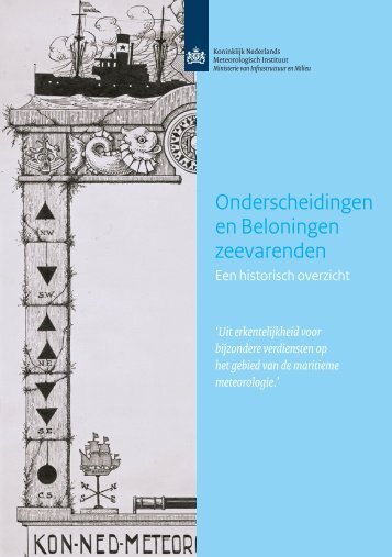 Onderscheidingen en Beloningen zeevarenden. Een ... - Knmi