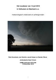 Noodweer op 14 juli 2010 - Knmi