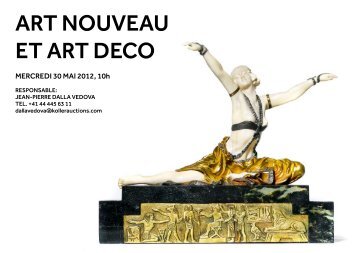 ART NOUVEAU ET ART DECO - Koller Auktionen