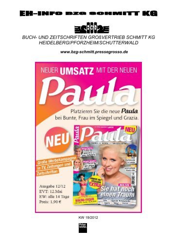 Buch- und Zeitschriften Grossvertrieb Schmitt  KG