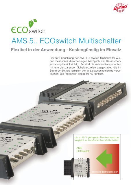 AMS 5.. Ecoswitch Multischalter - Astro