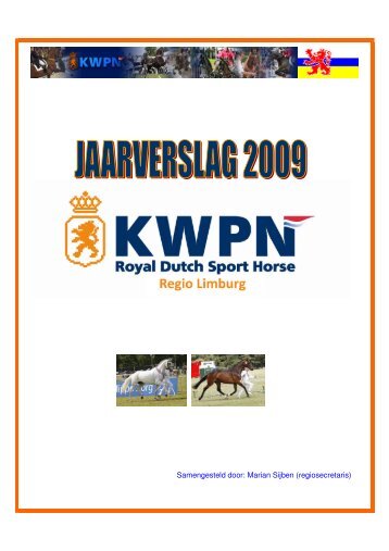 jaarverslag 2009 - KWPN