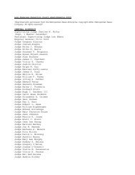 Los Angeles Superior Court Assignments 2005