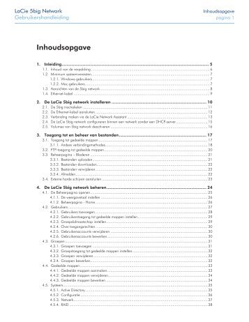 Downloads Handleiding - LaCie