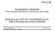 Kooperatives Jobcenter - LAG Arbeit in Hessen