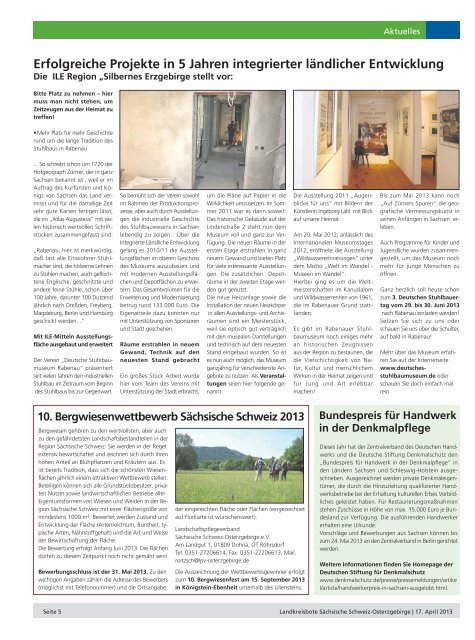 Landkreisbote Nr. 04 vom 17.04.2013 - Landkreis Sächsische ...