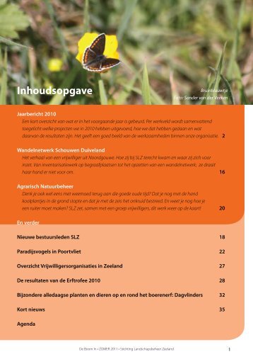 Download deze nieuwsbrief - Landschapsbeheer Zeeland