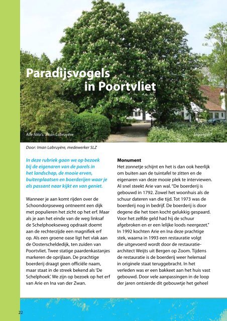 Download deze nieuwsbrief - Landschapsbeheer Zeeland