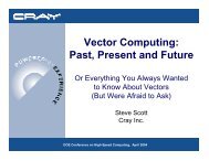 Vector Computing: Past, Present and Future