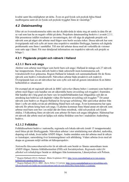 Förstudie om sociala risker i Hallands län 2013 - Länsstyrelserna