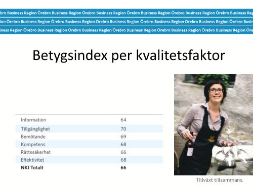 Spelar upplevt företagsklimat roll??