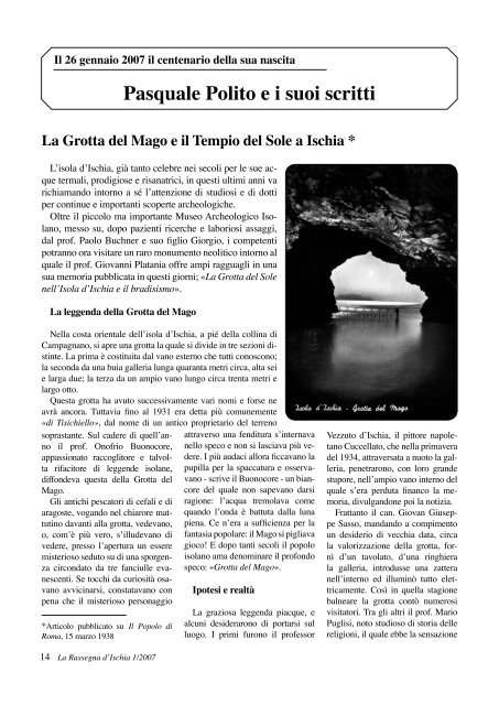 versione completa in .pdf - La Rassegna d'Ischia