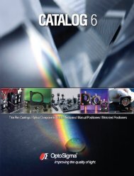 OptoSigma General catalog 2010 [22.08 MB] - Laser 2000 GmbH