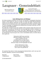 Laugnaer - Gemeindeblatt - web119 @ hosting.bndlg.de