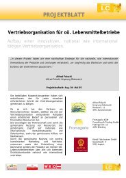 Projektblatt Vertriebsorganisation.pdf - Lebensmittel-Cluster