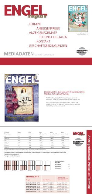 MEDIADATEN - Engelmagazin