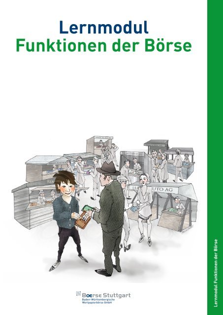 Lernmodul Funktionen der Börse - Lehrerkoffer