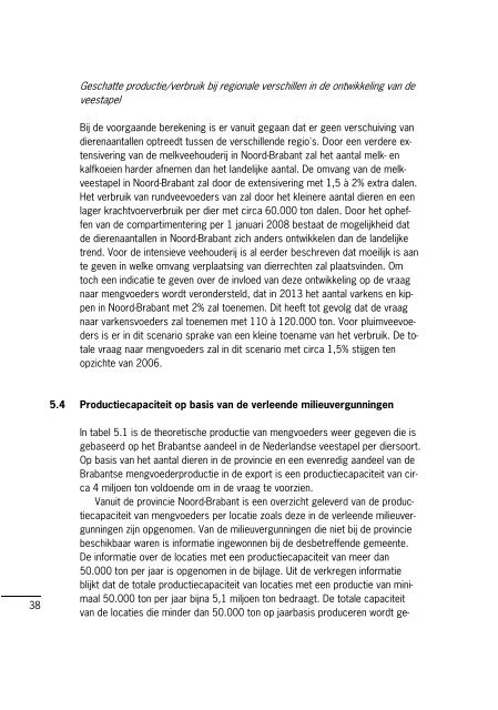 2008-062 Mengvoederproductie Brabant SANDY - LEI