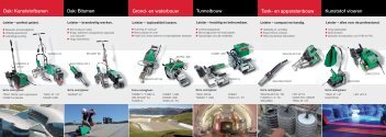 Dak: Kunststofbanen Dak: Bitumen Tank- en ... - Leister