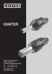 igniter - Leister