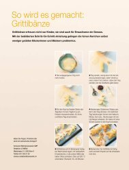 So wird es gemacht: Grittibänze - le menu