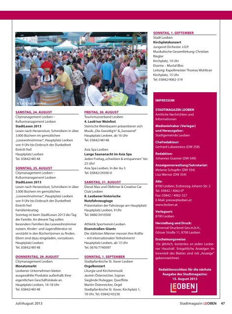 Juli 2013 - PDF - Leoben