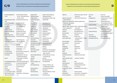 Deutsch-Niederländisches Wörterbuch ... - Lerende Euregio